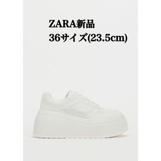 ザラ(ZARA)の残り1点！完売品 ZARA プラットフォームスニーカー36サイズ(23.5cm)(スニーカー)