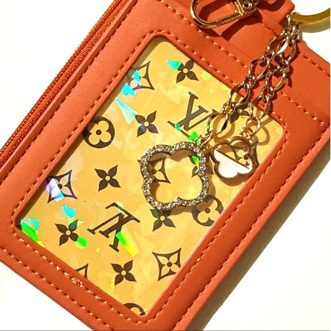 LOUIS VUITTON(ルイヴィトン)の⭐ミニ財布パスケース　⭐LOUIS VUITTONモノグラムトランプ１枚　OB① レディースのファッション小物(パスケース/IDカードホルダー)の商品写真