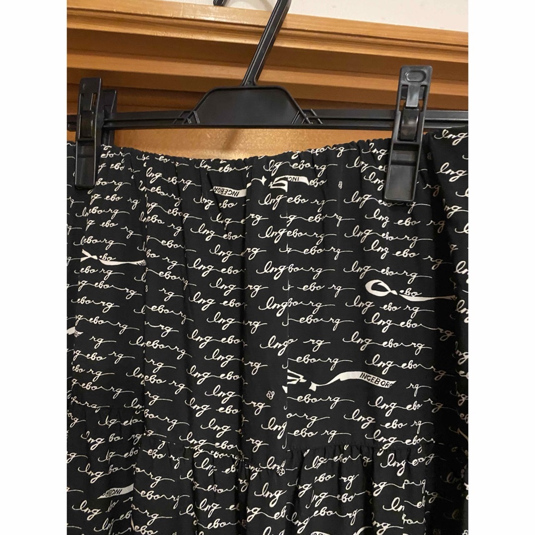 INGEBORG(インゲボルグ)の美品⭐️インゲホルグ✨2段切り替えが可愛らしいスカート レディースのスカート(ロングスカート)の商品写真