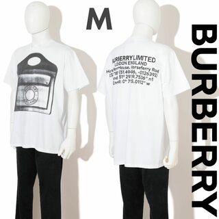 バーバリー(BURBERRY)の新品 BURBERRY ポケットバッグ プリント Tシャツ M(Tシャツ/カットソー(半袖/袖なし))