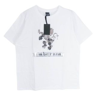 ナンバーナイン(NUMBER (N)INE)のNUMBER(N)INE ナンバーナイン BH3NT020 直営店限定 EXCLUSIVE FOIL PRINT T-SHIRT フォイル ロゴプリント クルーネック 半袖 Tシャツ ホワイト系 4【極上美品】【中古】(シャツ)