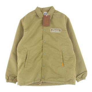 STANDARD CALIFORNIA スタンダードカリフォルニア ジャケット 本店限定 SD Logo Patch Coach Jacket ロゴ パッチ コーチ ジャケット ベージュ系 L【新古品】【未使用】【中古】