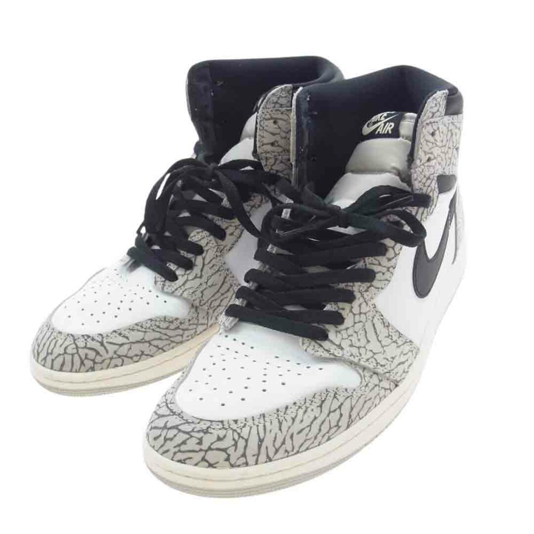 NIKE(ナイキ)のNIKE ナイキ スニーカー DZ5485-052  AIR JORDAN 1 RETRO HIGH OG WHITE CEMENT エアジョーダン1 ホワイトセメント ハイカット スニーカー 30.5cm【中古】 メンズの靴/シューズ(スニーカー)の商品写真