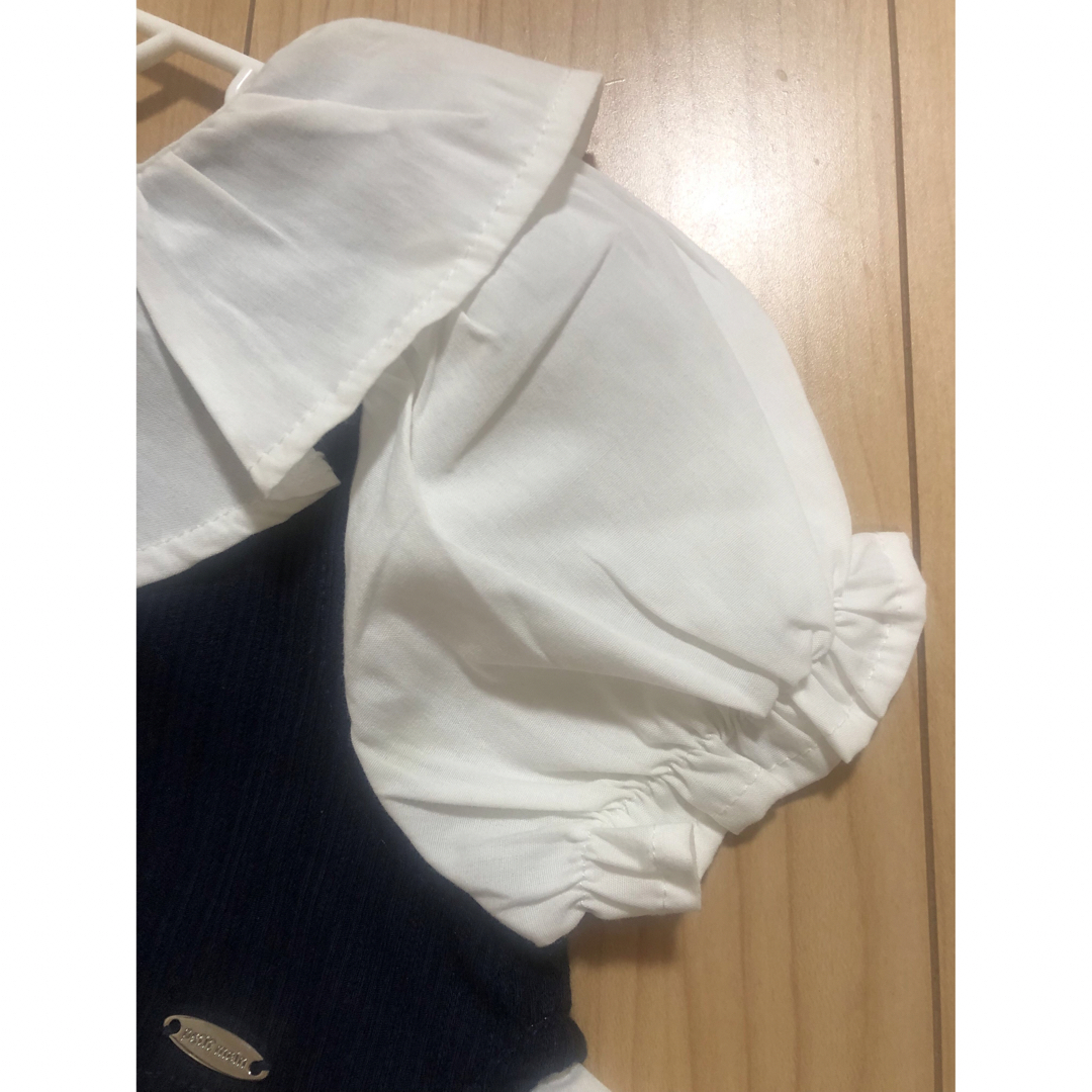 petit main(プティマイン)の¥580→再値下げ【petitmain/90サイズ】夏ブラウス キッズ/ベビー/マタニティのキッズ服女の子用(90cm~)(ブラウス)の商品写真