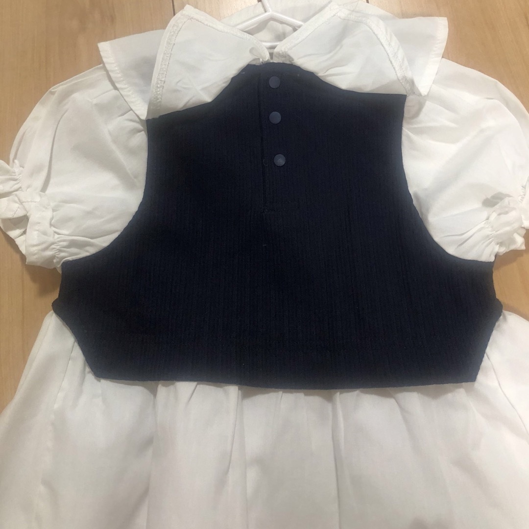 petit main(プティマイン)の¥580→再値下げ【petitmain/90サイズ】夏ブラウス キッズ/ベビー/マタニティのキッズ服女の子用(90cm~)(ブラウス)の商品写真