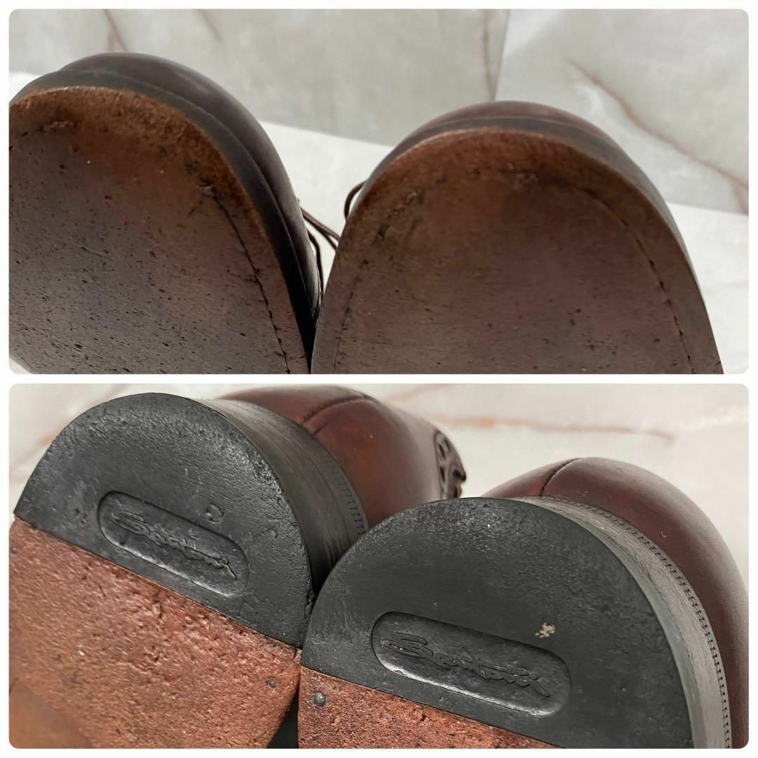 Santoni(サントーニ)のサントーニ　6306 50 キャップトゥシューズ メダリオン　内羽根　UK5.5 メンズの靴/シューズ(ドレス/ビジネス)の商品写真