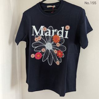 ※みーちゃん様　マルディメクルディ ネイビーとホワイト おまとめ(Tシャツ(半袖/袖なし))