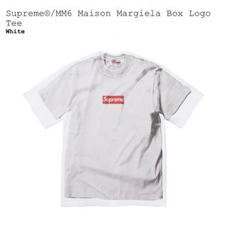 シュプリーム(Supreme)のSupreme MM6 Maison Margiela Box Logo Tee(Tシャツ/カットソー(半袖/袖なし))