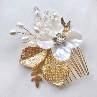 梨の花の簪-伝統と華やかさが融合し、特別な日を彩る K133の通販 by 梨の花の簪-伝統と華やかさが融合し、特別な日を彩る K133の通販 by