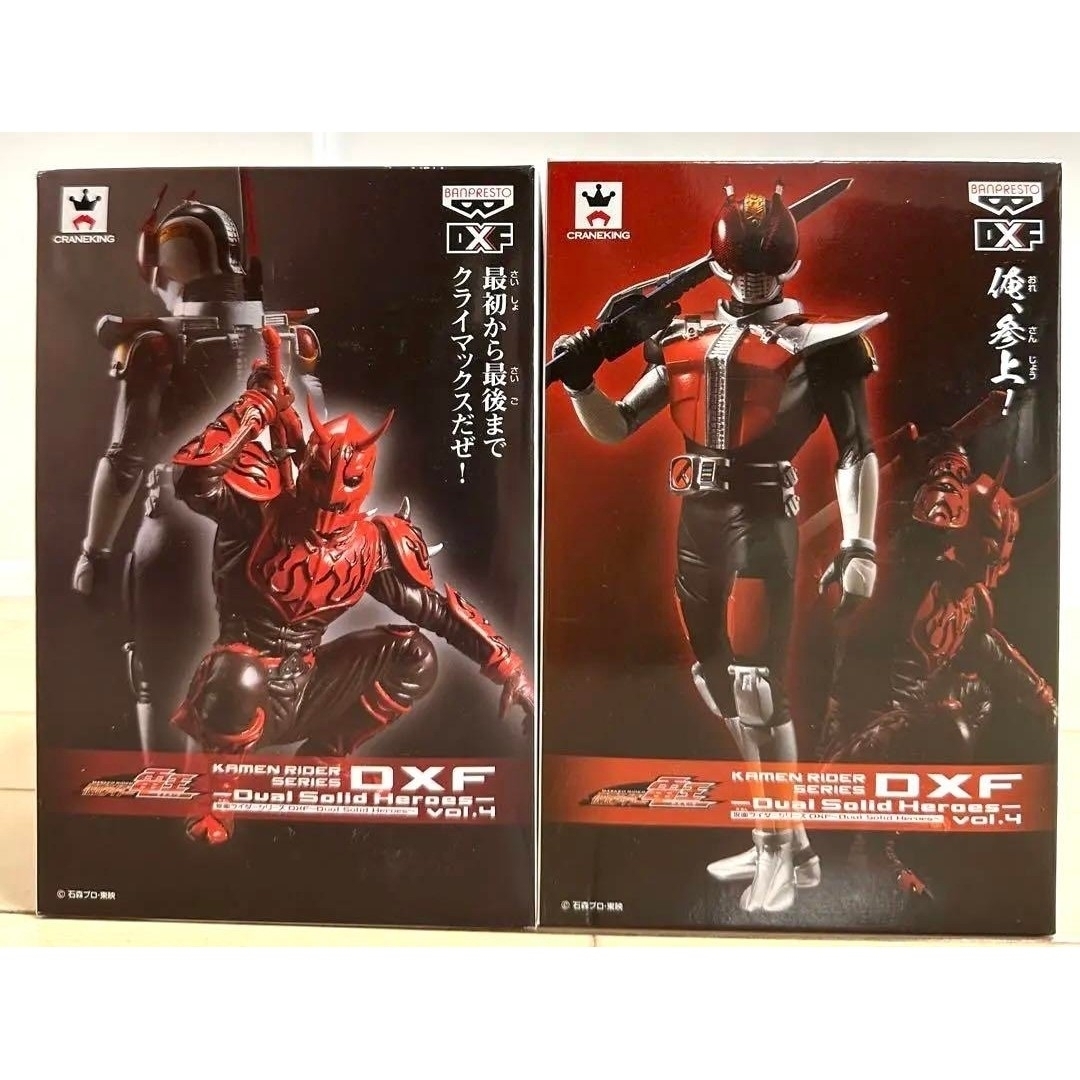 BANPRESTO(バンプレスト)の【新品】仮面ライダー　フィギュア　DXF  電王　モモタロス　セット エンタメ/ホビーのフィギュア(特撮)の商品写真