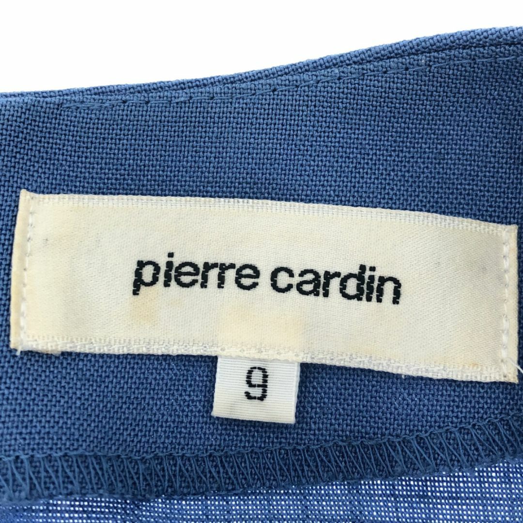 pierre cardin(ピエールカルダン)のピエールカルダン ワンピース 半袖 ひざ丈 オシャレ レディース ブルー 9 キ レディースのトップス(カットソー(長袖/七分))の商品写真