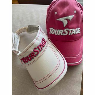 ツアーステージ(TOURSTAGE)のゴルフ　キャップ　tour stage2個(キャップ)