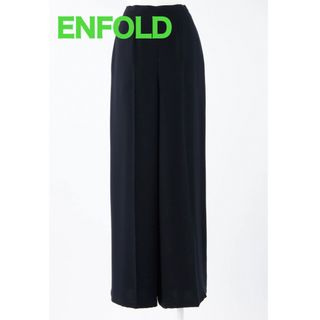 ENFOLD - 【ENFOLD】 24SS ELASTIC WIDE TROUSERS