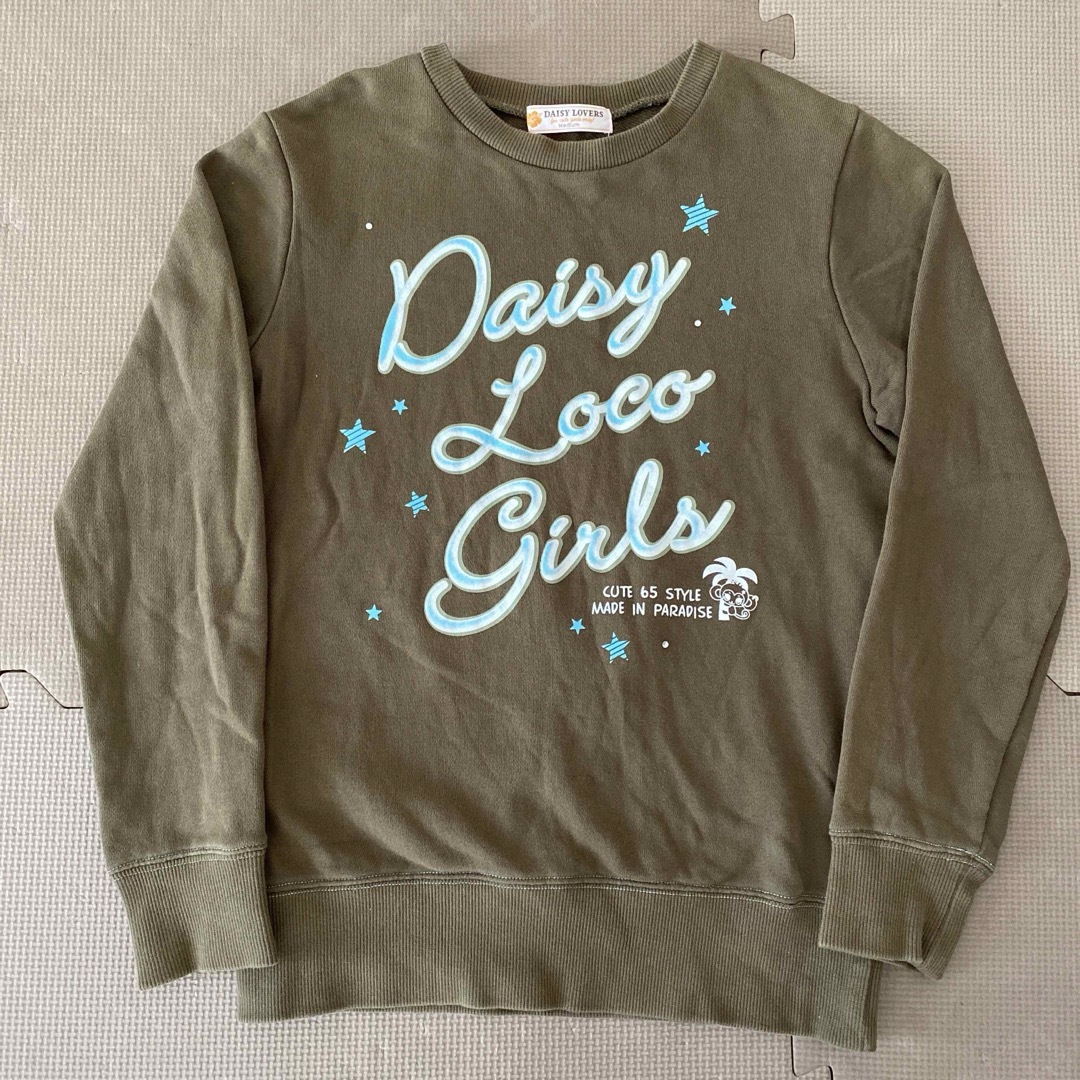 DAISY LOVERS(ディジーラバーズ)のDAISYLOVERS トレーナー 150 キッズ/ベビー/マタニティのキッズ服女の子用(90cm~)(Tシャツ/カットソー)の商品写真