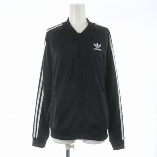 アディダス(adidas)のアディダス トラックジャケット ジャンパー 3本ライン XXL 黒 BK5931(ブルゾン)