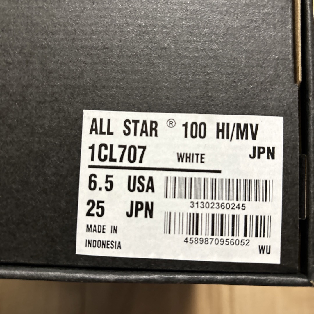 CONVERSE - CONVERSETOKYO×MUVEILイチゴ柄ALLSTAR100 HI/MVの CONVERSE - CONVERSETOKYO×MUVEILイチゴ柄ALLSTAR100 HI/MVの
