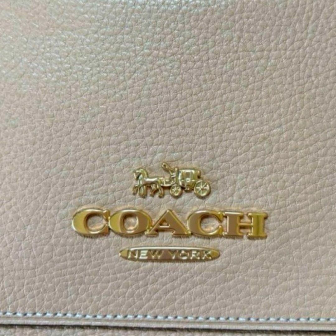 COACH(コーチ)の☆美品☆コーチ　トートバッグ　ベージュ レディースのバッグ(トートバッグ)の商品写真