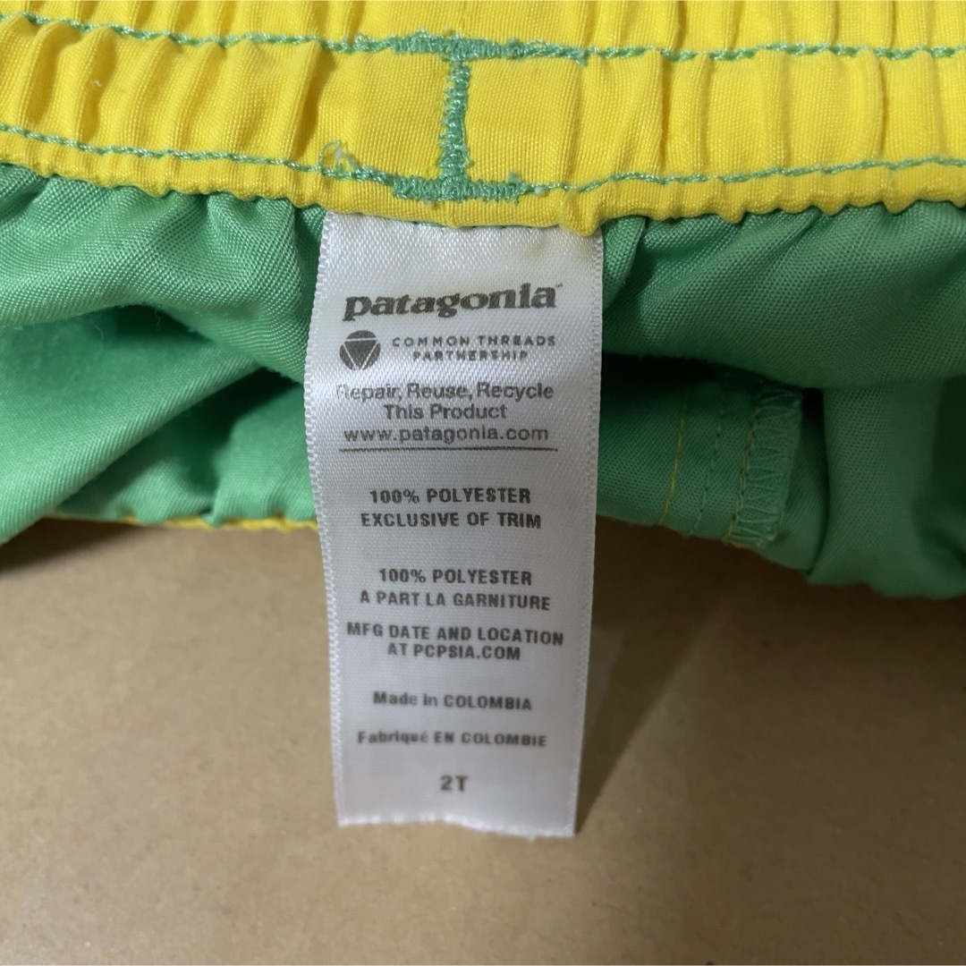 patagonia(パタゴニア)のPatagonia  パタゴニア　幼児男の子用ショートパンツ ハーフパンツ　2T キッズ/ベビー/マタニティのキッズ服男の子用(90cm~)(パンツ/スパッツ)の商品写真