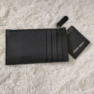 新品☆GIORGIO ARMANI フラグメントケース コンパクト財布カード