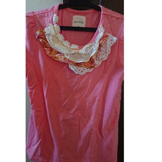 ブランシェス(Branshes)のブランシェス 半袖 Tシャツ カットソー 130センチ ピンク 女の子(Tシャツ/カットソー)