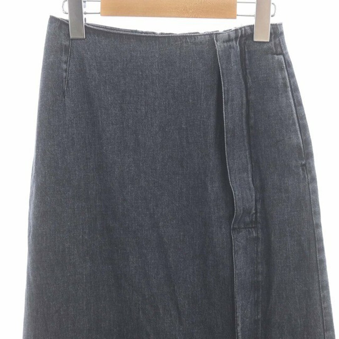 other(アザー)のシウム MARBLE DENIM SKIRT デニムスカート 台形 ロング M レディースのスカート(ロングスカート)の商品写真