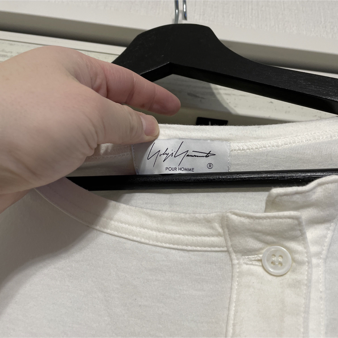 Yohji Yamamoto POUR HOMME(ヨウジヤマモトプールオム)の21SS Yohji yamamoto POUR HOMME 半袖カットソー メンズのトップス(Tシャツ/カットソー(半袖/袖なし))の商品写真