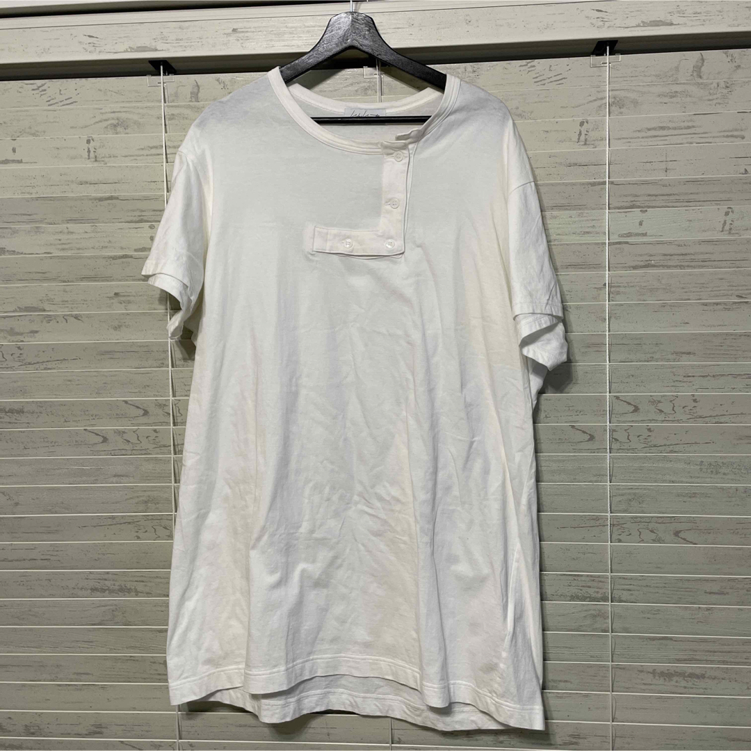 Yohji Yamamoto POUR HOMME(ヨウジヤマモトプールオム)の21SS Yohji yamamoto POUR HOMME 半袖カットソー メンズのトップス(Tシャツ/カットソー(半袖/袖なし))の商品写真