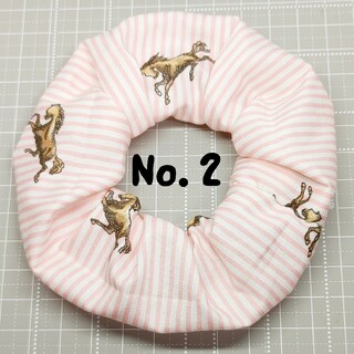 No.2　シュシュ　馬　horse(ヘアアクセサリー)