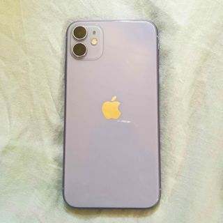 アイフォーン(iPhone)のiPhone11本体　パープル　128GB(スマートフォン本体)