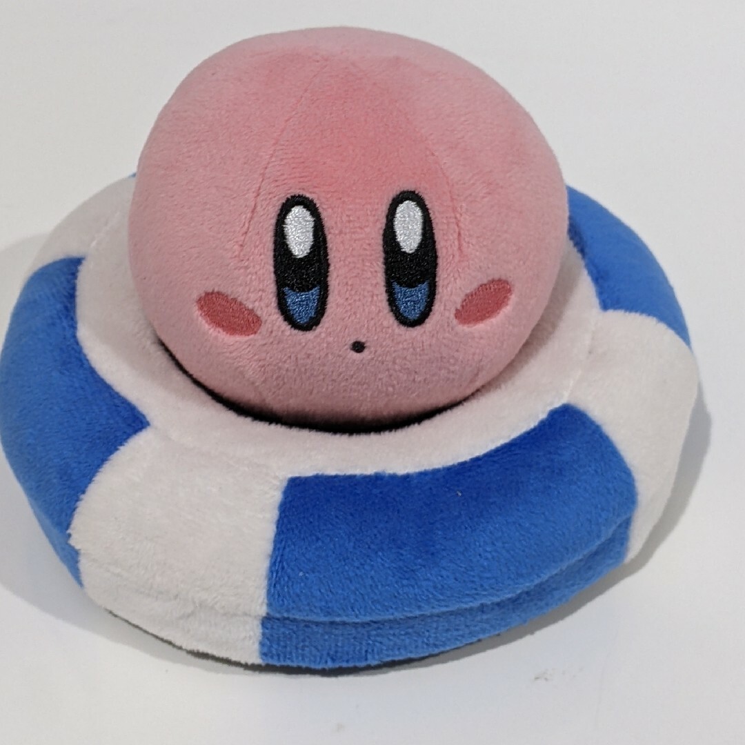 【美品】　星のカービィ Kirby ホールインワン！ 30th ぬいぐるみ ピン エンタメ/ホビーのおもちゃ/ぬいぐるみ(ぬいぐるみ)の商品写真