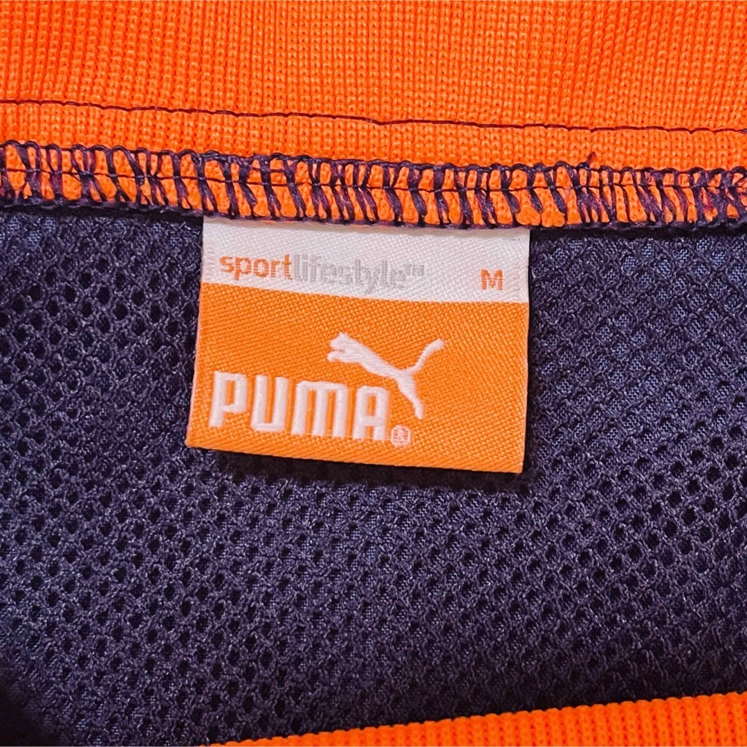 PUMA(プーマ)のプーマプルオーバー　ピステ　メッシュ　刺繍ロゴ　M 半袖　ウェア スポーツ/アウトドアのサッカー/フットサル(ウェア)の商品写真