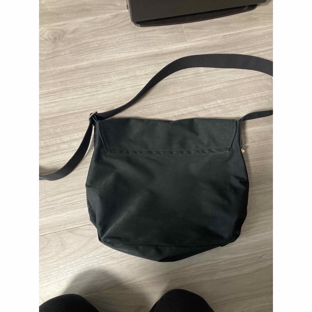 Hender Scheme(エンダースキーマ)のエンダースキーマ　flap shoulder small black メンズのバッグ(ショルダーバッグ)の商品写真