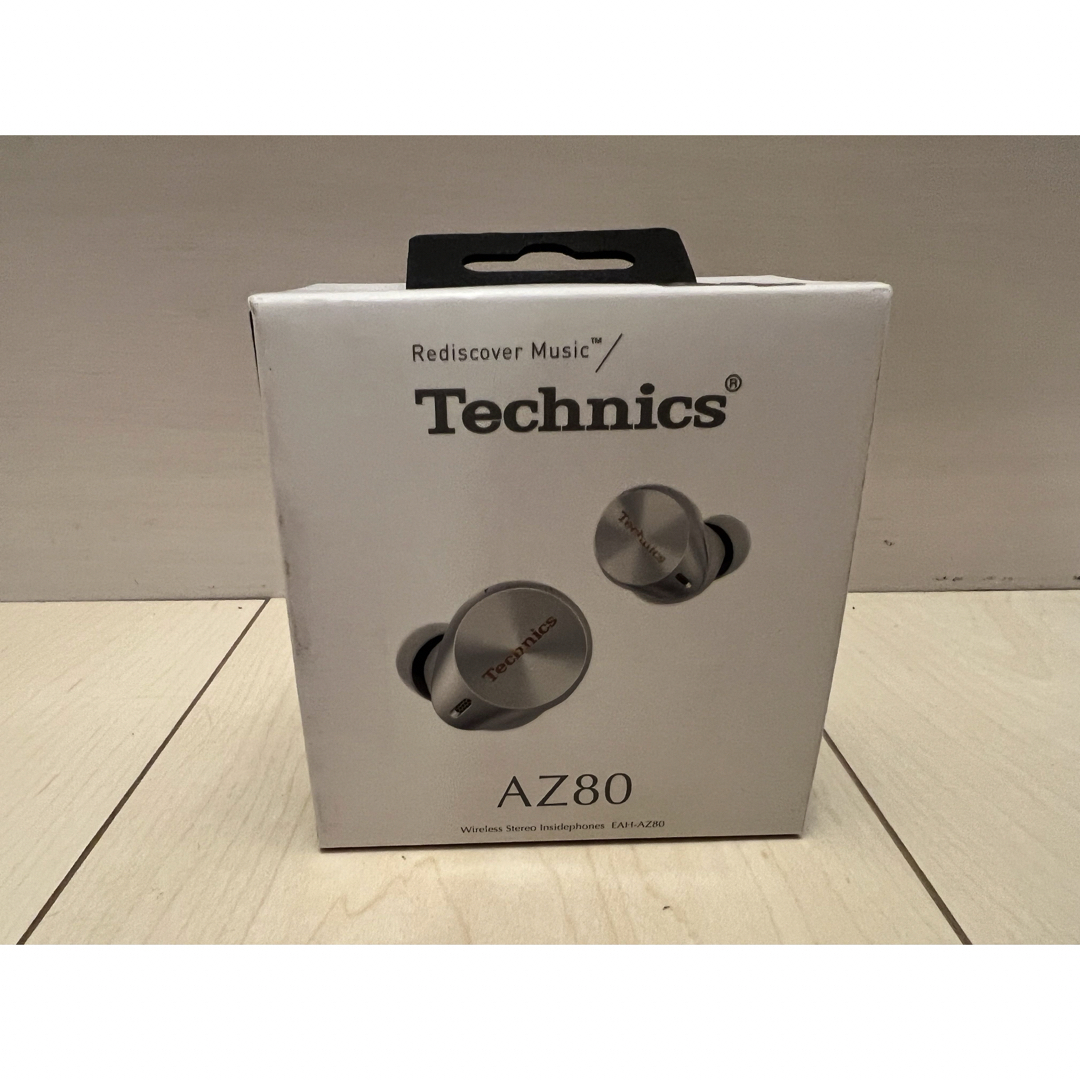 Technics 完全ワイヤレスイヤホン EAH-AZ80-S 新品未開封 スマホ/家電/カメラのオーディオ機器(ヘッドフォン/イヤフォン)の商品写真