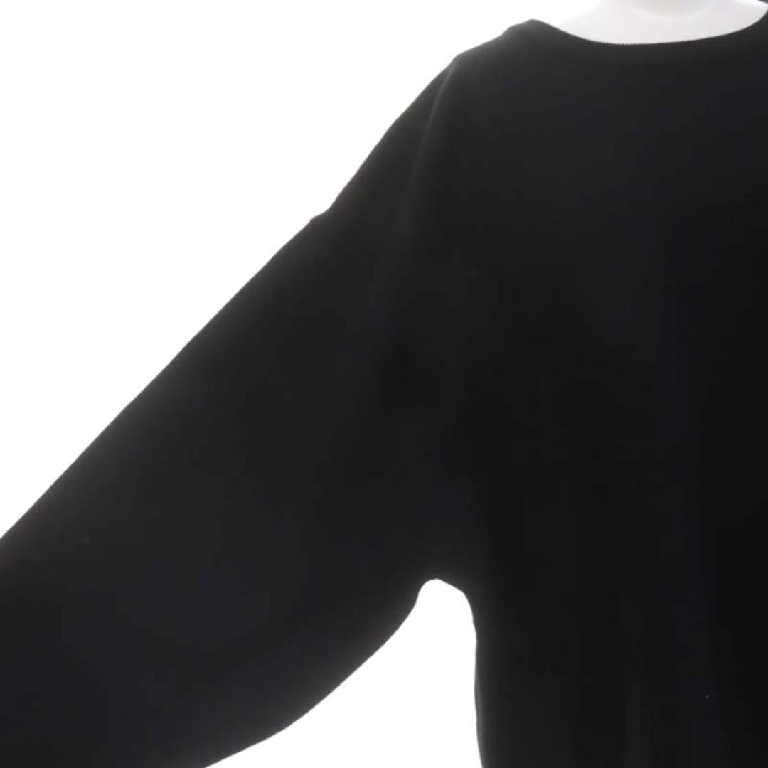 ZARA(ザラ)のザラ A+STUDENT ニット セーター 長袖 プルオーバー M 黒 黄 レディースのトップス(ニット/セーター)の商品写真