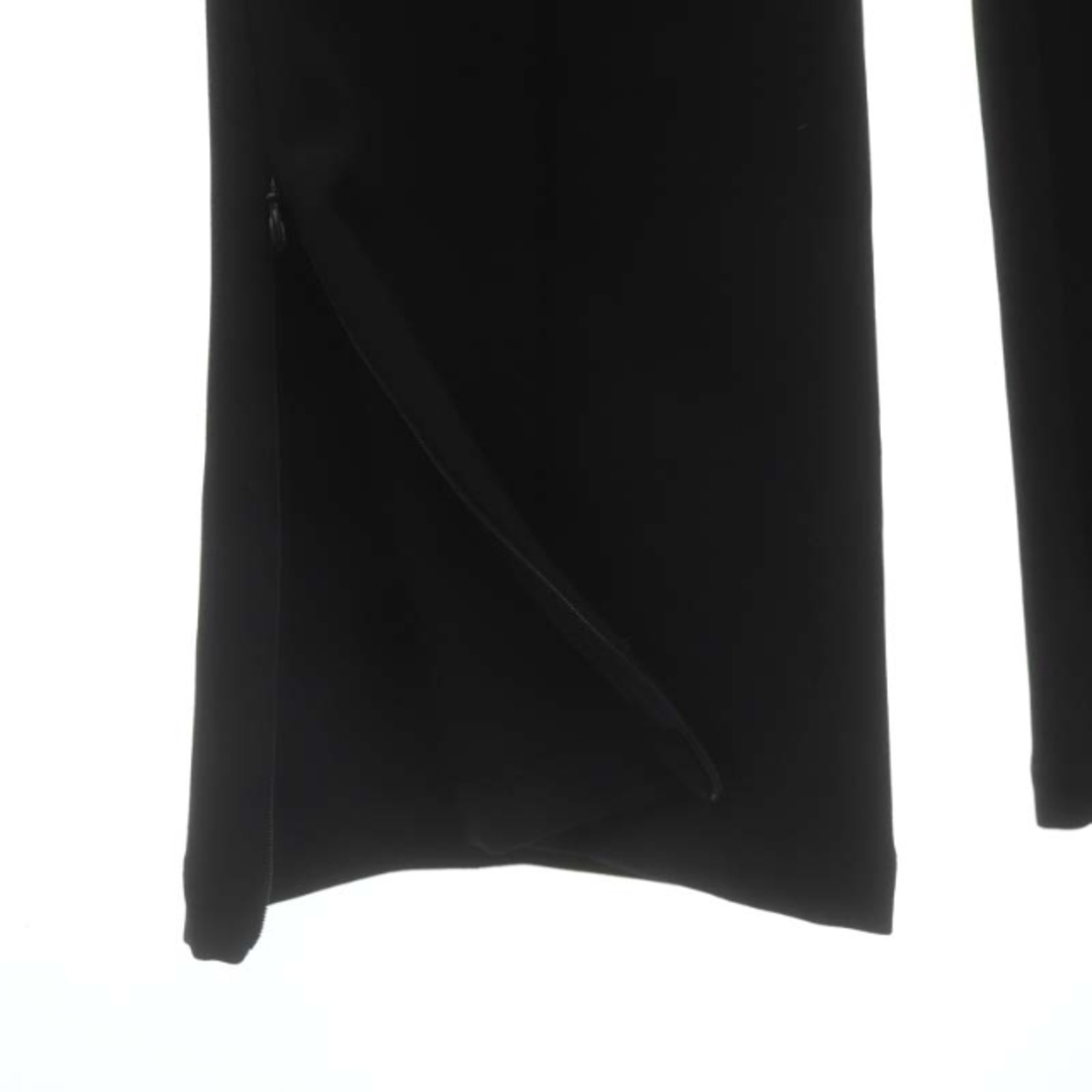 Ray BEAMS(レイビームス)のレイビームス Ray Beams 裾ジップ パンツ フレア 1 黒 ブラック レディースのパンツ(その他)の商品写真