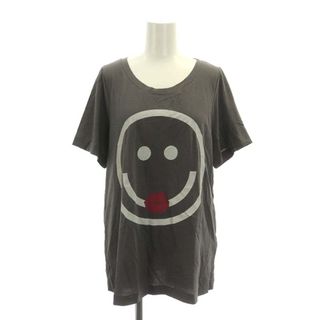 スリーワンフィリップリム(3.1 Phillip Lim)の3.1 フィリップリム スマイルTシャツ カットソー 半袖 プリント(Tシャツ(半袖/袖なし))