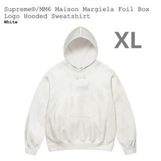 シュプリーム(Supreme)のsupreme Foil Box Logo Hooded Sweatshirt(スウェット)