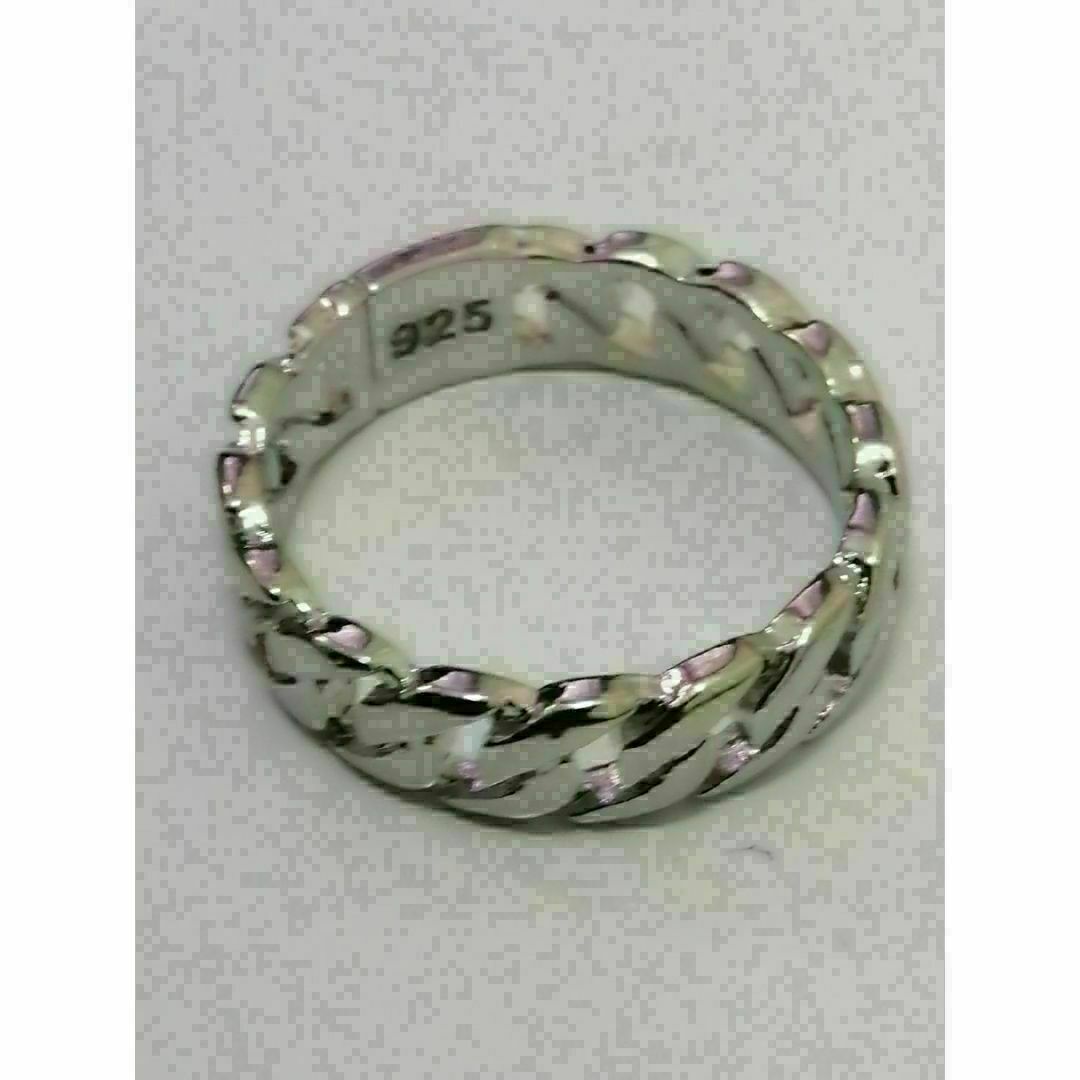 【A166】リング　メンズ　指輪　シルバー　ロール　アクサセリー　20号 メンズのアクセサリー(リング(指輪))の商品写真
