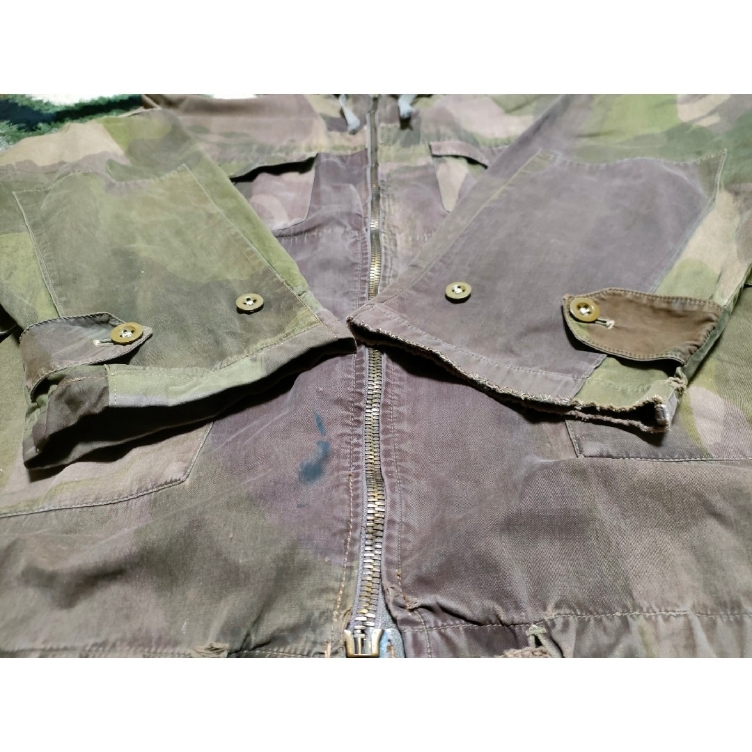 40's BRITISH ARMY SASブラッシュカモジャケット メンズのジャケット/アウター(ミリタリージャケット)の商品写真