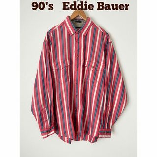 Eddie Bauer - Eddie Bauer エディーバウアー　チェックシャツ　長袖シャツ