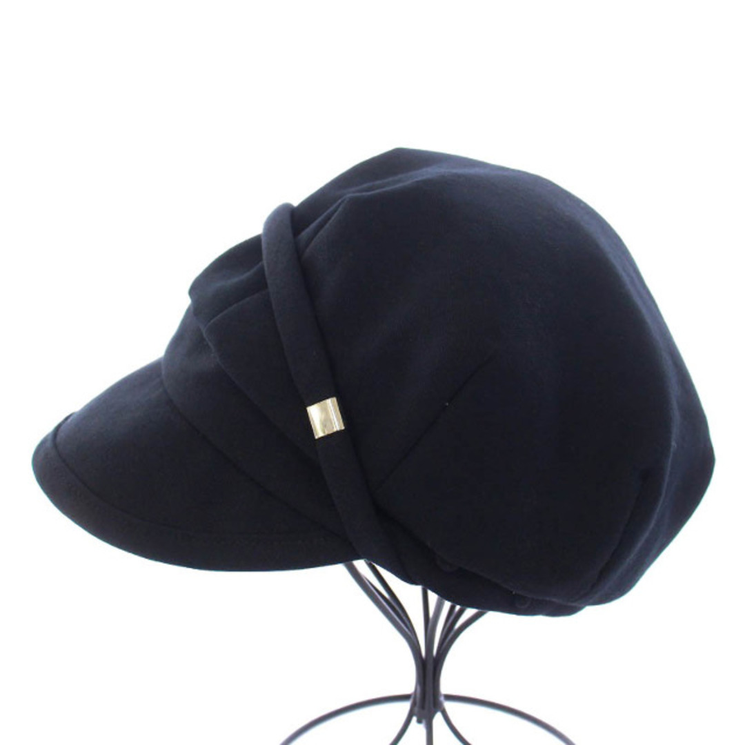 CA4LA(カシラ)のカシラ CA4LA DARTS WORK CAS 帽子 キャスケット 黒 レディースの帽子(キャスケット)の商品写真