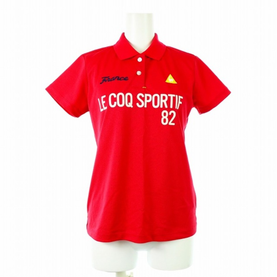 le coq sportif(ルコックスポルティフ)のルコックスポルティフ GOLF COLLECTION バックプリント ポロシャツ スポーツ/アウトドアのゴルフ(ウエア)の商品写真