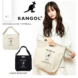 KANGOL/カンゴール  way ロゴ プリント トートバッグ