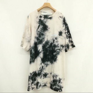 オフホワイト(OFF-WHITE)のOMAA083S20185020 20SS タイダイ Tシャツ 美品 M(Tシャツ/カットソー(半袖/袖なし))