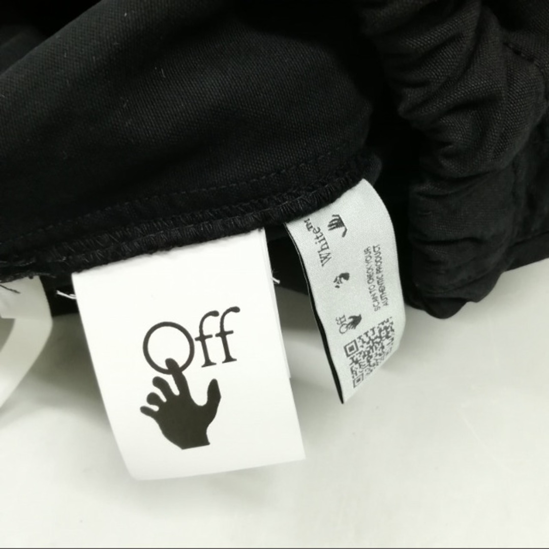 OFF-WHITE(オフホワイト)のOMCF004E20FAB001 20AW カーゴパンツ 美品 29 ブラック メンズのパンツ(その他)の商品写真