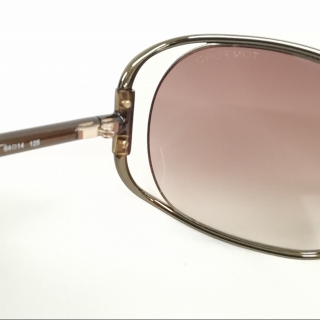 TOM FORD(トムフォード)のFT0156 36F Eugenia サングラス 64口14 125 オリーブ系 メンズのファッション小物(サングラス/メガネ)の商品写真