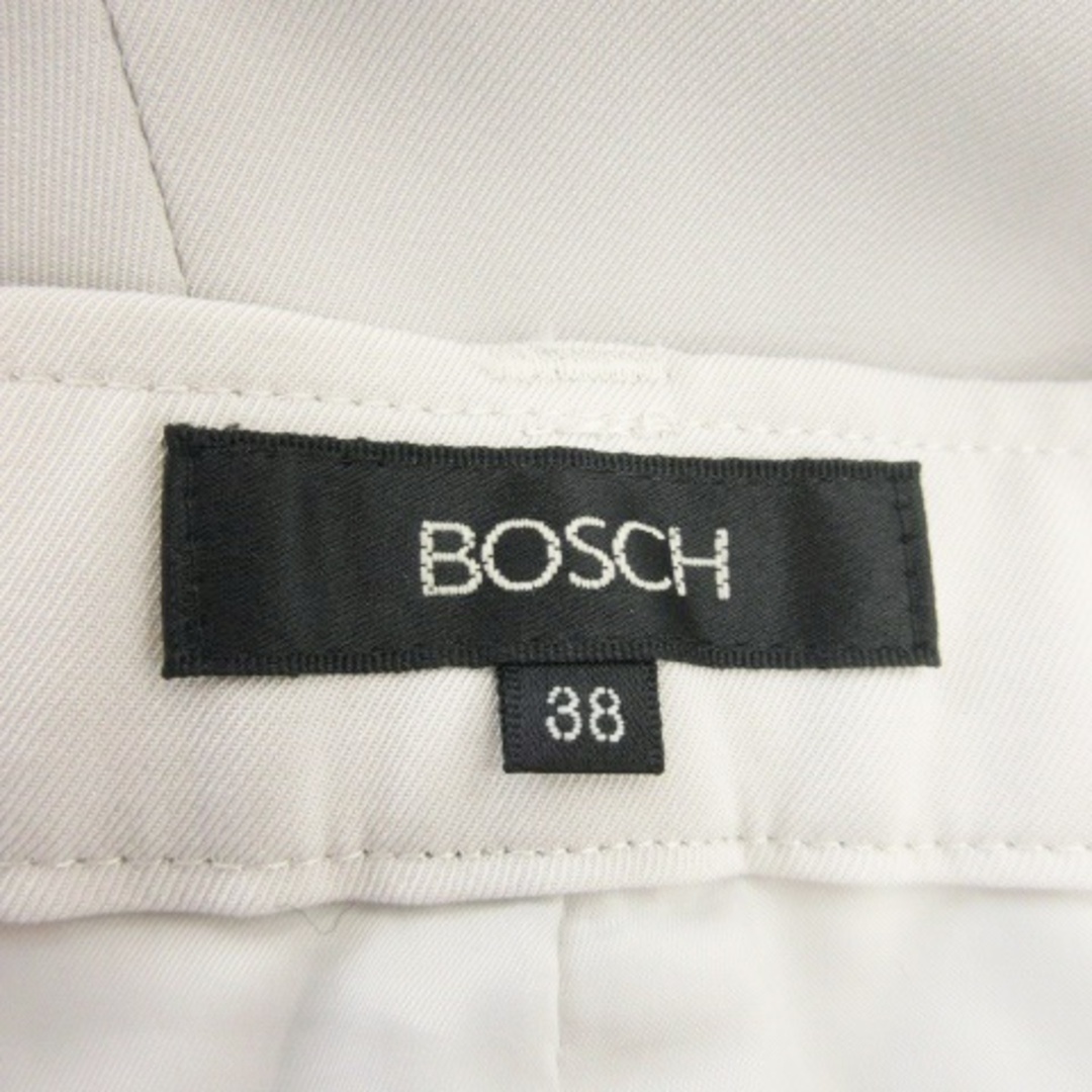 BOSCH(ボッシュ)のボッシュ パンツ スラックス ワイド ハイウエスト 通勤  38 ライトグレー レディースのパンツ(その他)の商品写真