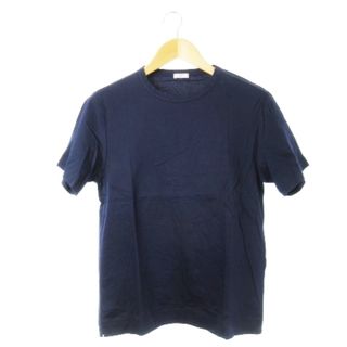 シップス(SHIPS)のシップス Tシャツ カットソー クルーネック 半袖 ストレッチ スムース M 紺(Tシャツ/カットソー(半袖/袖なし))