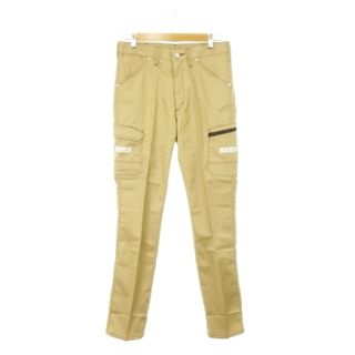 ラングラー(Wrangler)のラングラー パンツ ワーク カーゴ ストレート ノータック M ベージュ(ワークパンツ/カーゴパンツ)