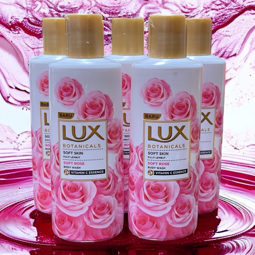 LUX(ラックス)のLux ラックス ソフトタッチボディソープ ソフトローズ 5本セット コスメ/美容のボディケア(ボディソープ/石鹸)の商品写真